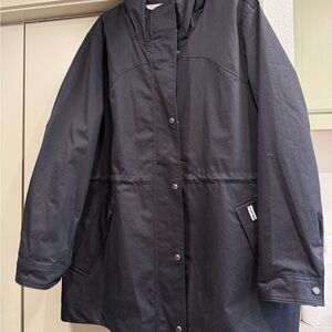 NWOT! Hunter Black Utility Jacket Womens XXL